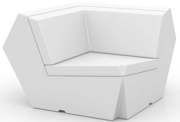 VONDOM FAZ LED RGB SECTIONAL SOFA CORNER 90º