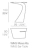 VONDOM WING BAR TABLE