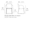 VONDOM PEZZETTINA ARMREST CHAIR