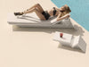 VONDOM REST SUN CHAISE TABLE