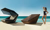 VONDOM FAZ DAYBED WITH PARASOL / swivel 360º