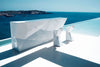 VONDOM FAZ WHITE FULL BAR WITH ICE BUCKET