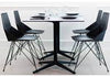 VONDOM FAZ INOX CHAIRS SET OF FOUR