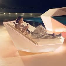 VONDOM FAZ ILLUMINATED DAYBED / swivel 360º