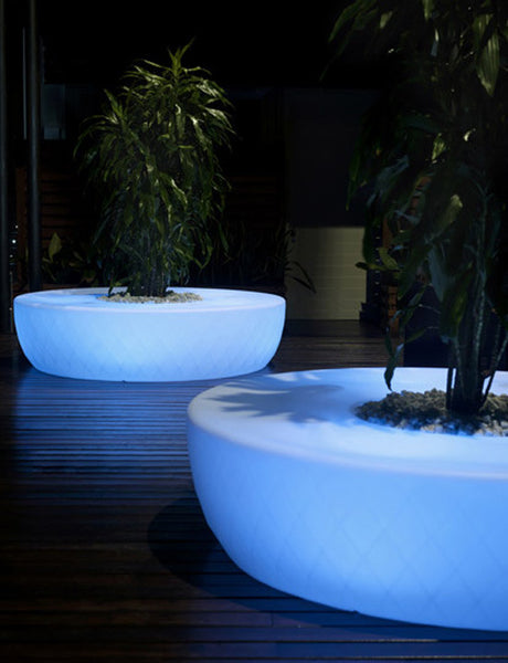 VONDOM VASES RGB LED ISLAND BENCH SEAT