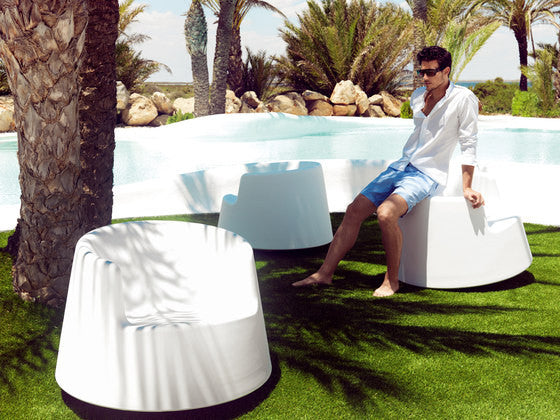 VONDOM ROULETTE LOUNGE CHAIR